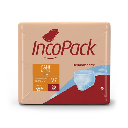 Incopack Pant Absorbent Pant Day Medium Size , 80 units