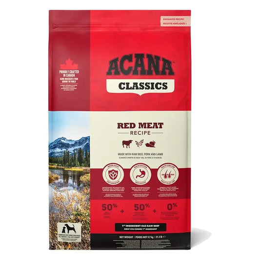 Acana Canine Adult Classics Red 9,7Kg nourriture pour chiens