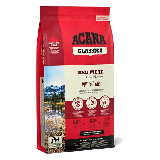 Acana Canine Adult Classics Red 14,5Kg nourriture pour chiens