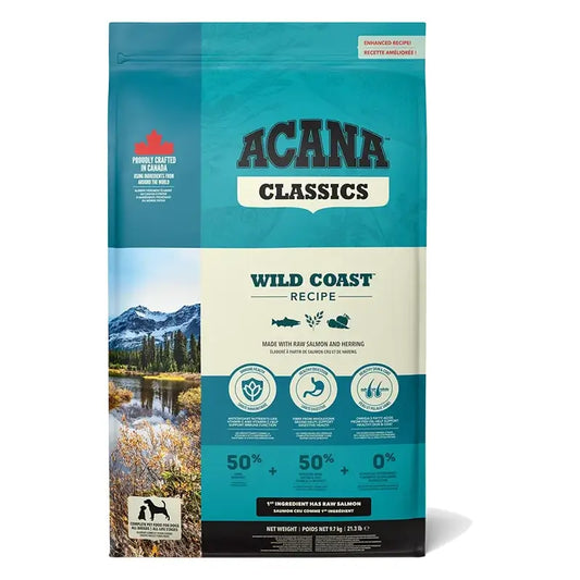 Acana Canine Adult Classics Wild Coast 11,4Kg nourriture pour chien