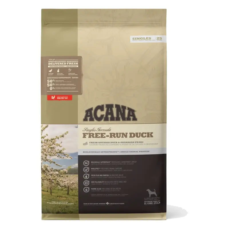 Acana Canine Adult Free-Run Duck 11Kg