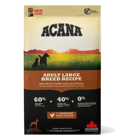 Acana Canine Adult Heritage Large Breed 11,4Kg nourriture pour chien