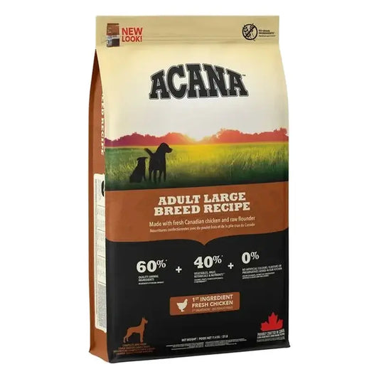 Acana Canine Adult Heritage Large Breed 17Kg nourriture pour chien