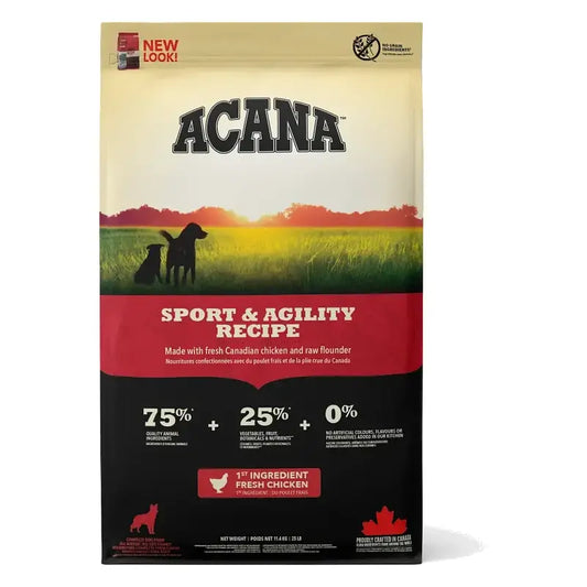Acana Canine Adult Heritage Sport Agility 11,4kg nourriture pour chiens