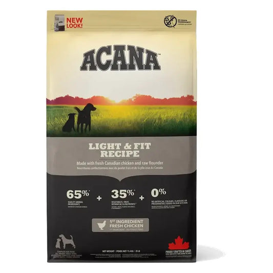 Acana Canine Adult Light 11,4Kg nourriture pour chien