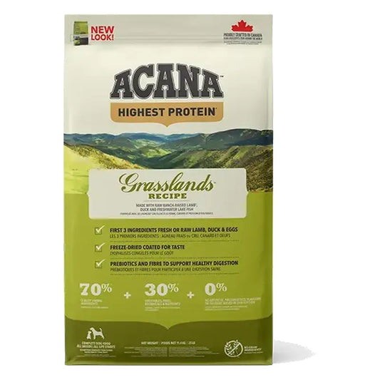 Acana Canine Adult Regionals Grasslands Prairie 11,4kg croquettes pour chiens