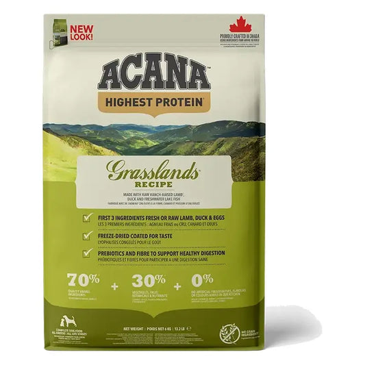 Acana Canine Adult Regionals Grasslands Prairie 6Kg nourriture pour chien