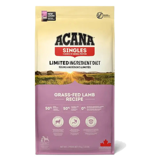 Acana Canine Adult Singles Grass Fed 17Kg nourriture pour chiens