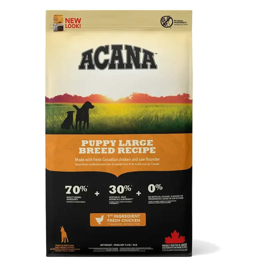 Acana Canine Puppy Heritage Large Breed 11,4Kg nourriture pour chien