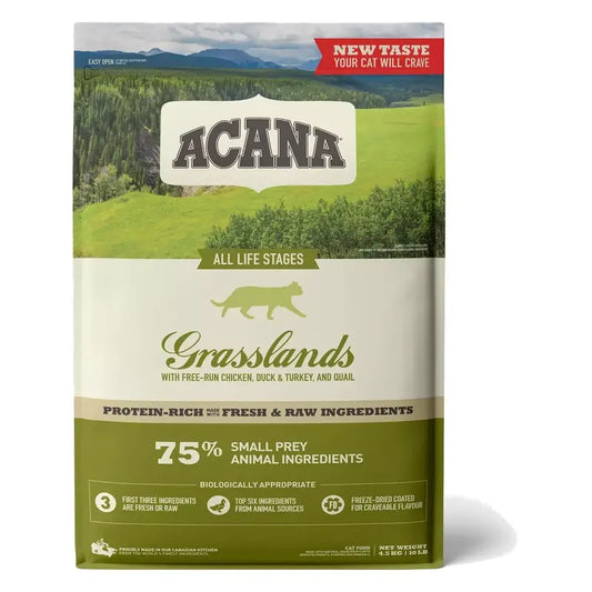 Acana Feline Adult Grasslands 1,8 kg nourriture pour chats