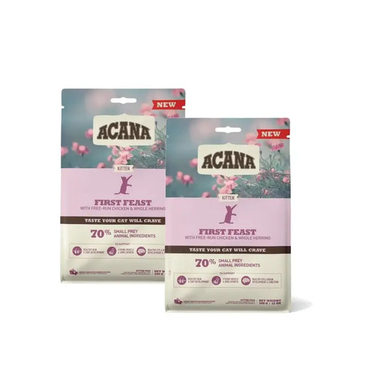 Acana Feline Kitten First Feast 1,8 Kg Croquettes pour chat , pack 2