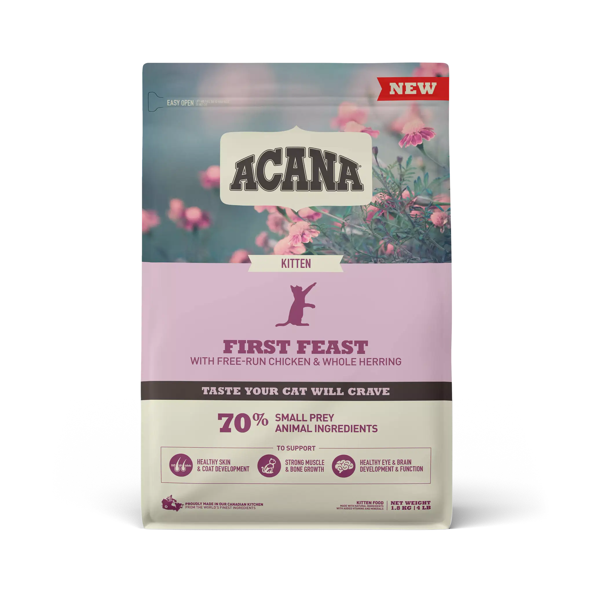Acana Feline Kitten First Feast 340Gr nourriture pour chat