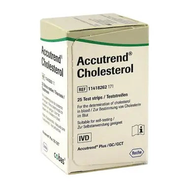ACCUTREND CHOLESTEROL 25 STRIPS