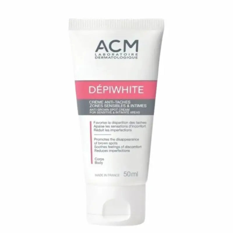 Acm Laboratoire Dépiwhite Crème anti-taches zones sensibles et intimes, 50 ml