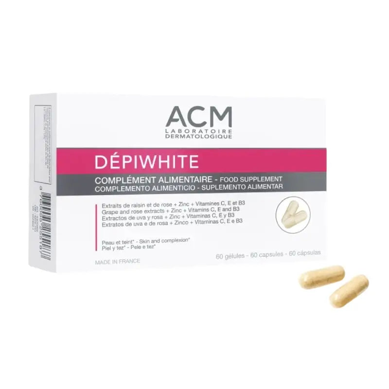 Acm Laboratoires Dépiwhite Complément Alimentaire , 60 gélules