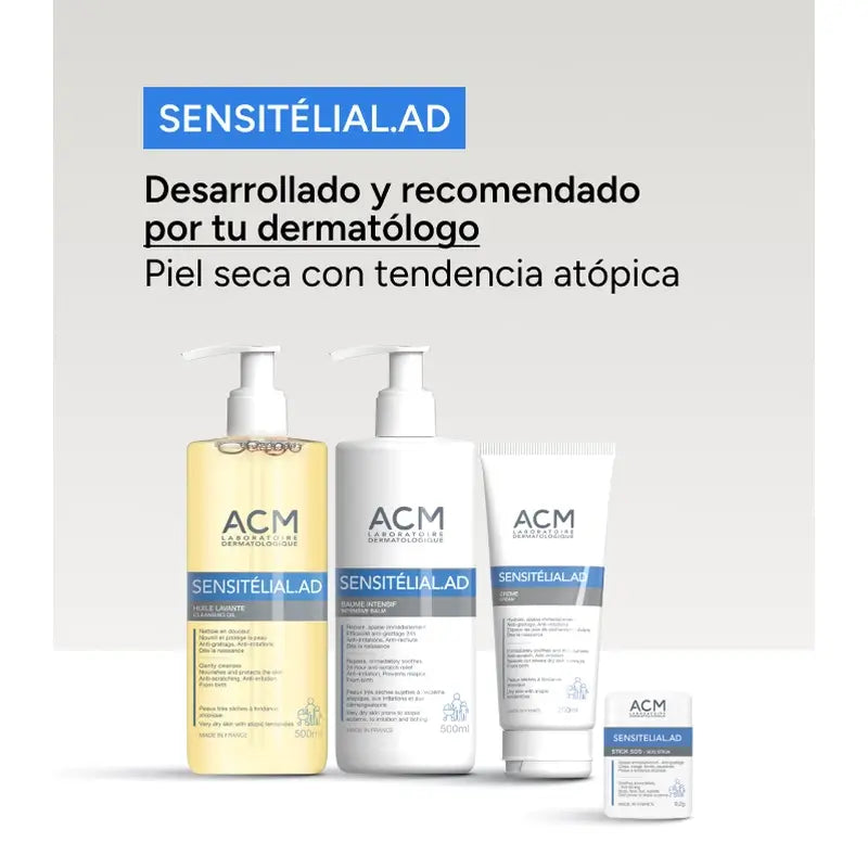 Acm Laboratoires Sensitelial.Ad Crème 500 Ml