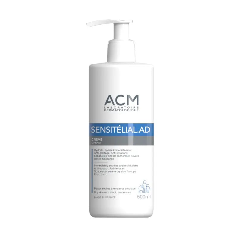 Acm Laboratoires Sensitelial.Ad Crème 500 Ml