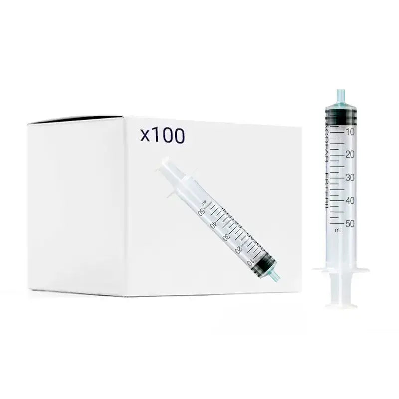 Acofar Packs Seringues stériles sans aiguille 3 pièces 50 ml, 3 x 100 pcs.