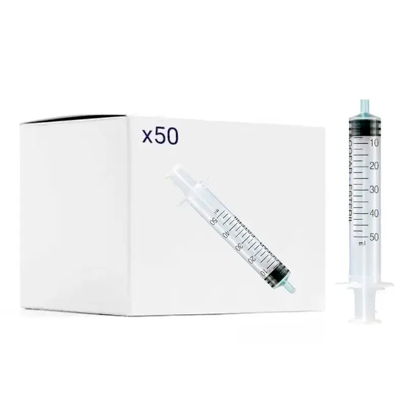 Acofar Packs Seringues stériles sans aiguille 3 pièces 50 ml, 3 x 50 pcs.