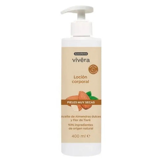 Acofar Derm Crème hydratante pour le corps à l'amande 400 ml