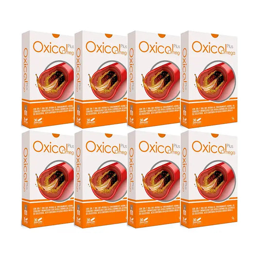 Actafarma Oxicol Plus Omega, Pack 8 x 30 Capsules