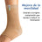 Actimove Arthritis Ankle Support, Couleur Beige, Taille Xxl