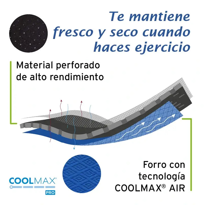 Actimove, sangle rotulienne réglable, noire, taille universelle
