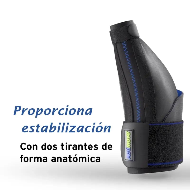 Stabilisateur de pouce Actimove avec attelles noires