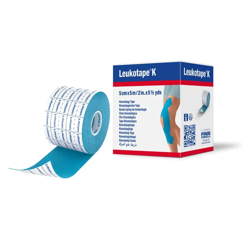 Leukotape K Bleu clair 5Cm X 5M