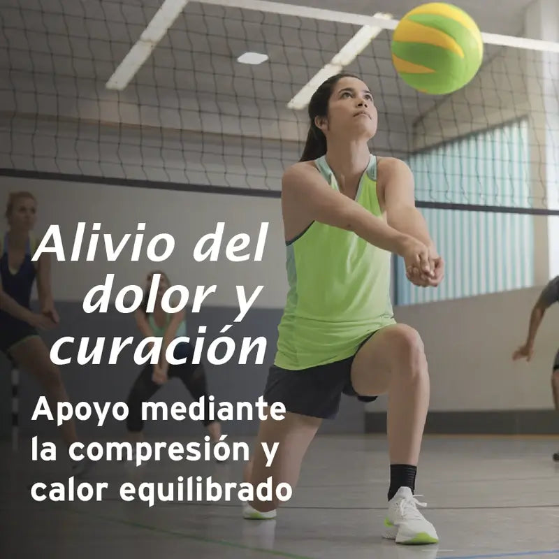 Actimove Chevillère élastique avec sangle de stabilisation réglable, noire, taille S