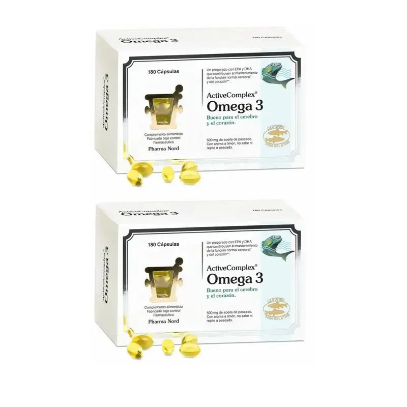Activecomplex Oméga 3, 2X180 Capsules