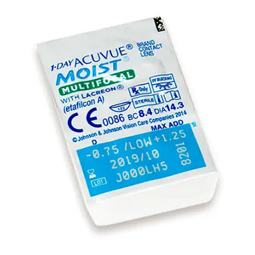 Acuvue 1 Day Moist Daily Multifocal Lenses , 30 unités