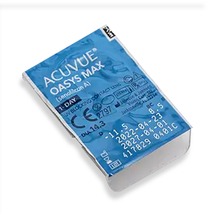 Acuvue 1 Day Oasys Max Daily Lenses , 30 unités