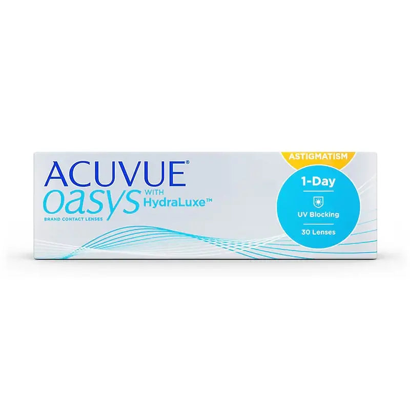 Acuvue Oasys 1 Day With Hydraluxe Daily Toric Lens , 30 unités