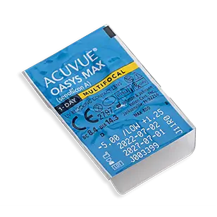 Acuvue Oasys 1 Day With Hydraluxe Daily Toric Lenses, 90 unités