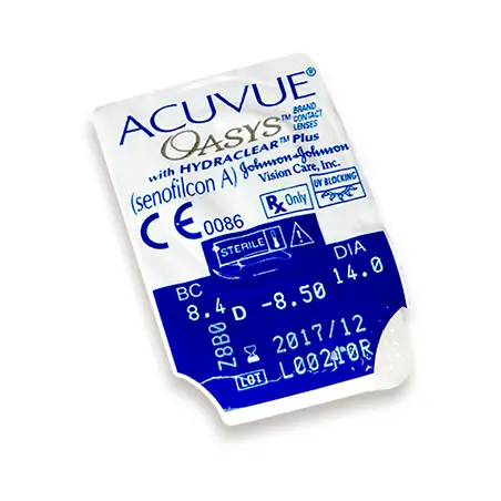  Acuvue Oasys Lentilles bihebdomadaires, 6 unités