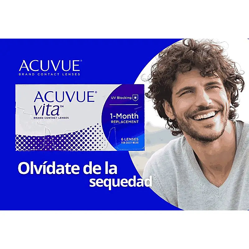 Acuvue Vita Lentilles bihebdomadaires, 6 unités