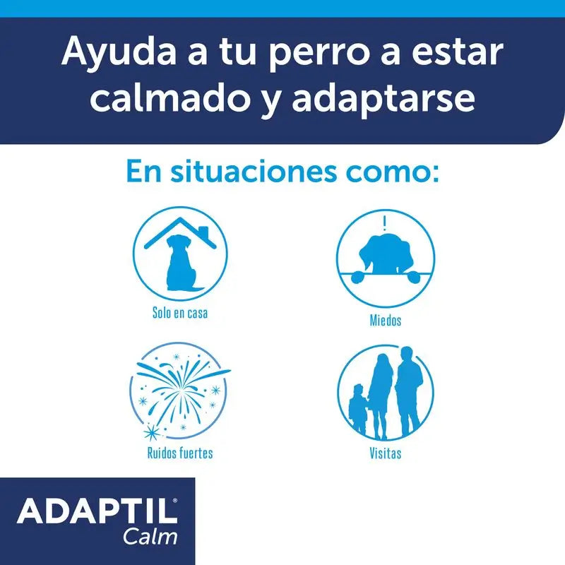 Adaptil Calm Diffuseur + Recharge 48 ml, 1Mois