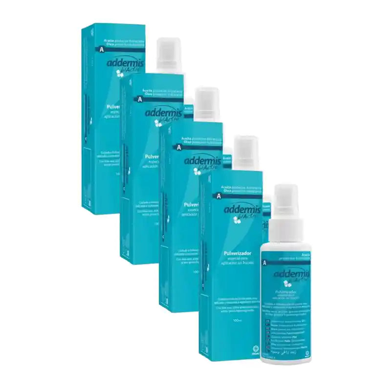 Addermis Biactiv Huile protectrice hydratante, 4X100 Ml