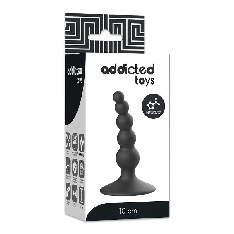 Addicted Toys Anal Sexual Plug 10Cm Black