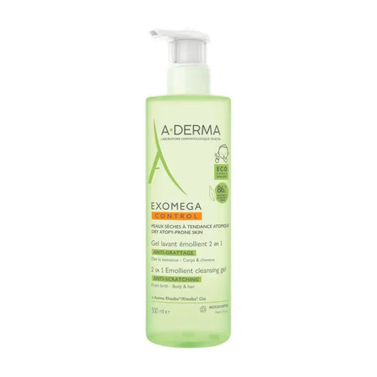 A-Derma Kit Exomega Gel 2 En 1