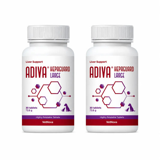 Adiva Vetnova Adiva Hepaguard Large, 30 comprimés, pack 2