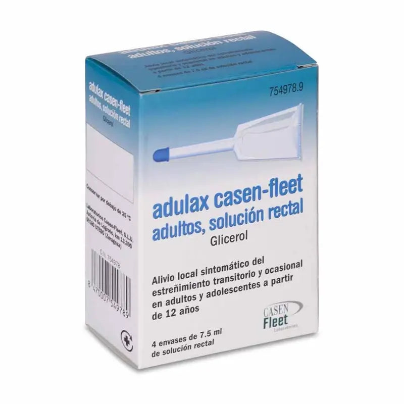 Adulax 6.14 ml Solution rectale 4 Enemas 7.5 ml