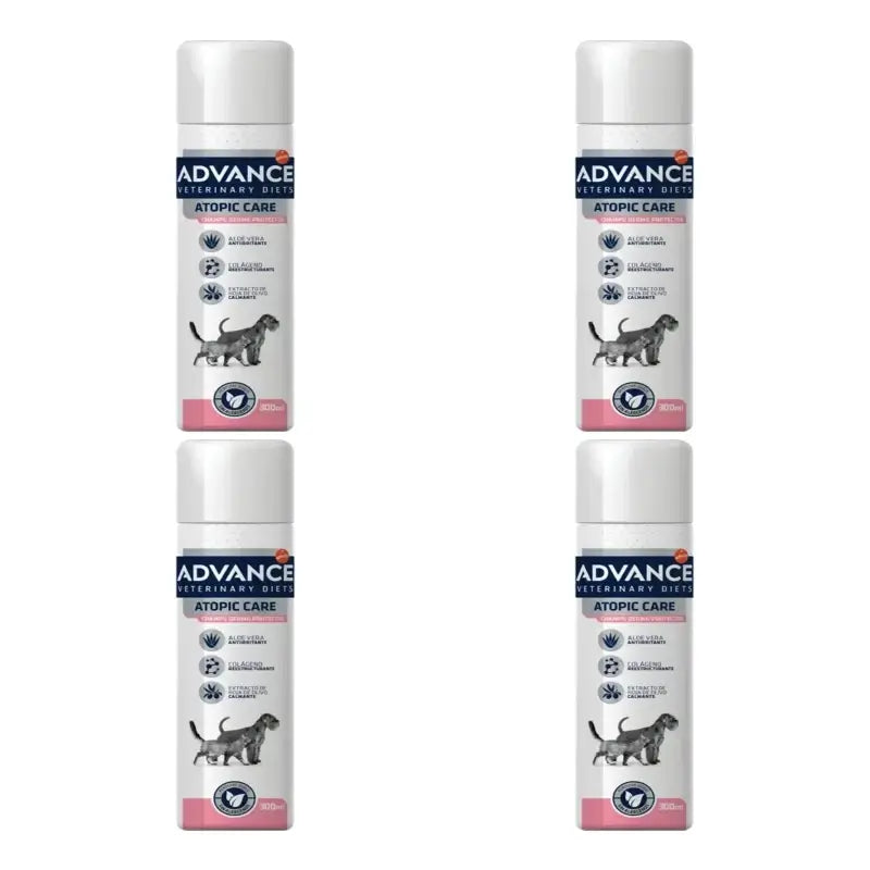 Shampoing Advance Atopic Care, 300 ml, lot de 4