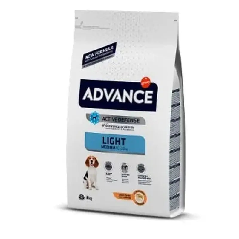Advance Canine Adult Light Medium Chicken 3kg, nourriture pour chiens
