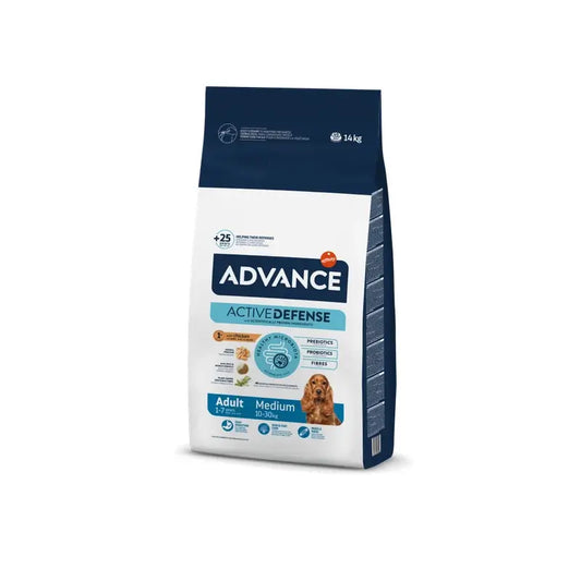 Advance Canine Adult Medium Chicken Rice 14kg, nourriture pour chiens