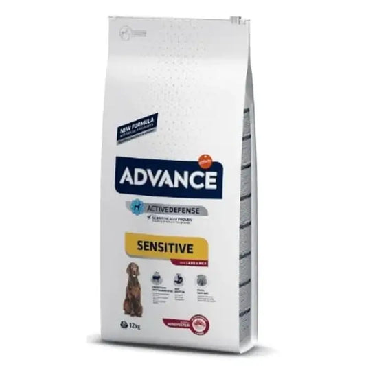 Advance Canine Adult Sensitive Lamb Rice 12Kg, nourriture pour chiens