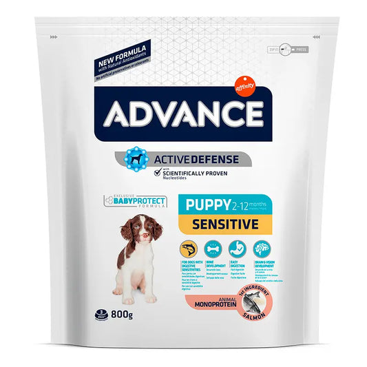 Advance Canine Puppy Sensitive Salmon, 800 g, dog food