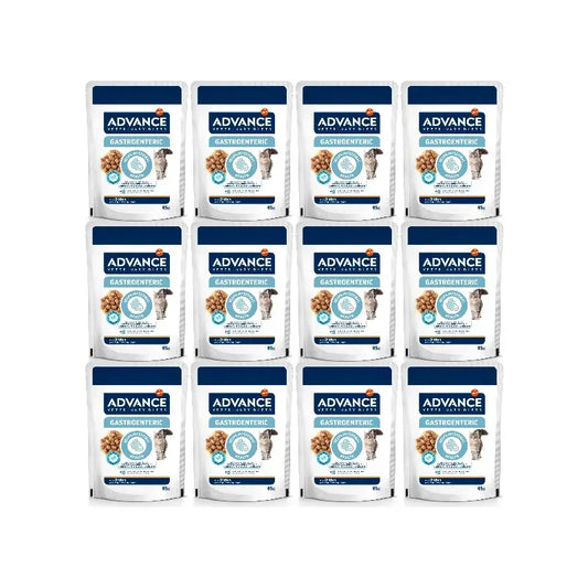 Advance Nourriture humide Gastroenteric pour chats, portions individuelles, 12 x 85 g