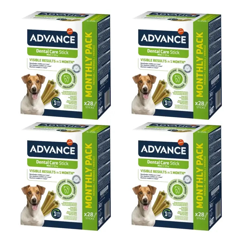 Advance Dental Care Mini, 90 g, lot de 4